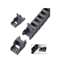 Chaîne porte-câbles flexible en plastique à ouverture interne pour routeur CNC et imprimante 3D