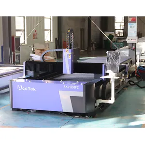 Acctek CNC-Blaserschneidemaschine doppelte Plattform Schnitt Kohlenstoff Edelstahl Aluminium hohe Qualität Wirtschaftlichkeit