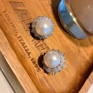 Set di gioielli di moda collane di conchiglie di perle ciondoli anelli orecchini gioielli set di perle