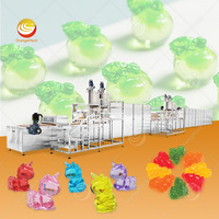 Machine à déposer de la gelée multicolores ORME Gummy Bear, ligne de production de bonbons à petite échelle