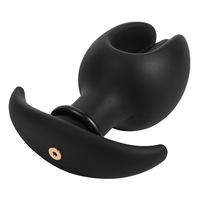 Plug anal gonflable en forme de bourgeon de fleur, en gel de silice liquide, étanche, taille réglable, matériau rassurant