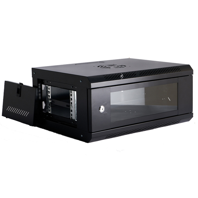 19inch Gcabling Enclosure Telecom Data Wall Box Mini Server Rack Glass Door Small Ddf 4u 6u 9u 12u Wall Mount Network Cabinet