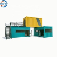 WinFair Mobile Homes – Maison conteneur préfabriquée de 20 pieds, idéale comme logement secondaire en Australie, pour usage commercial (rue commerçante) ou comme magasin éphémère