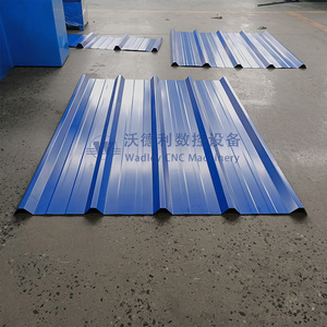 Máquina para Fabricar Paneles de Techo Trapezoidales de Acero de Doble Capa con Motor y Engranajes, Espesor de 0.3-0.8 mm, 380V - Product Image 6