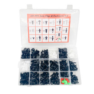 חם Saling 425 חתיכות רכב אוטומטי לדחוף סיכה מסמרת Trim לוח קליפ ערכת עם 1 כלים - Product Image 3