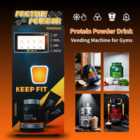 Distributeur automatique de boissons chaudes et froides, de protéines en poudre, distributeur automatique de salle de sport Caiyunjuan