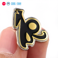 Badge promotionnel personnalisé en alliage de zinc pour épingle de revers, avec logo gravé et imprimé UV, idéal pour cadeaux et événements, technique de moulage sous pression