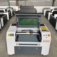 Machine de gravure et de découpe au laser CO2 de haute qualité 50W-100W, refroidie par eau, haute précision CNC pour acrylique, bois, caoutchouc, papier, MDF