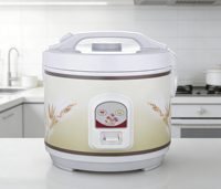 Autocuiseur Électrique Automatique Oulik avec Minuteur Numérique, Revêtement Antiadhésif, Matériau en Fer, Tasse Mesureuse, Multi-Capacités, Économe en Énergie