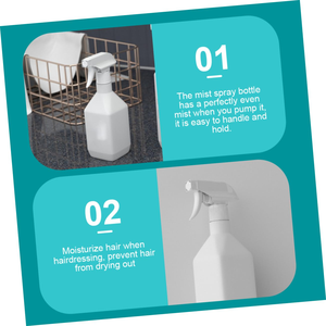 Chemical Resistant 500ml <b>Empty</b> HDPE Medical Liquid <b>Spray</b> <b>Bottle</b> with Reinforced Trigger Sprayer with Adjustable <b>Spray</b> Range - Product Image 5