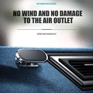 Support magnétique rotatif à 360° pour téléphone portable, mini support universel pour tableau de bord de voiture, vente flash - Product Image 4