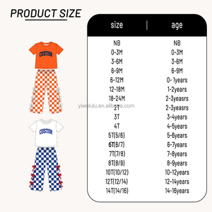 Completo Yoga per Bambine: T-shirt a Maniche Corte <span class=keywords><strong>con</strong></span> Stampa Lettering e Pantaloni a Gamba Larga <span class=keywords><strong>con</strong></span> Fiocco Laterale, Set 2 Pezzi per Gioco Attivo Quotidiano - Product Image 4