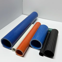 Tube en fibre de verre, tuyau en PRV, tube carré extrudé en résine époxy, fournisseur de profilés en fibre de verre