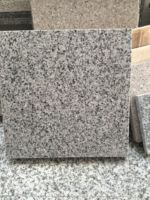 Granit gris clair moderne poli, affûté, flammé et vieilli pour l'intérieur et l'extérieur des villas, escaliers, comptoirs de cuisine, salles à manger et salons