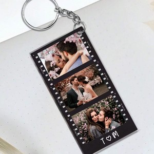 Llavero con Foto Personalizada, Llavero de Acrílico para Parejas, Regalos Personalizados para Novio, Llaveros, Regalo de San Valentín - Product Image 5