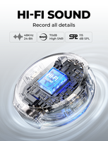 Microphone Lavalier Sans Fil Hollyland Lark M2 Type C avec Annulation du Bruit pour Enregistrement Vidéo, Diffusion en Continu, Compatible iPhone, Android et Appareils Photo