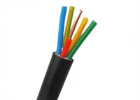 Câble électrique plat en cuivre 14/2 12/2 THHN NMD-90 pour bâtiment