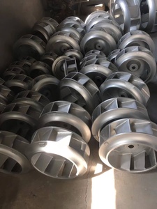 ใบพัดลมแบบแรงเหวี่ยง OEM สำหรับพัดลมระบายอากาศอุตสาหกรรม  ทำจากเหล็กกล้าไร้สนิมและเหล็กกล้าคาร์บอน ป้องกันการกัดกร่อน - Product Image 4