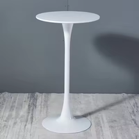 Table basse ronde en bois et métal de style nordique moderne pour salle à manger, prix attractif, MOQ2