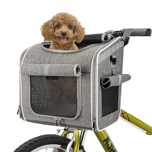 Portable Extensible Doux Face Pet Carrier Sac À Dos Quatre Maille Fenêtres Portes Ouvertes <span class=keywords><strong>pour</strong></span> Petits Chiens Chats Chiots <span class=keywords><strong>pour</strong></span> Vélo Équitation - Product Image 1