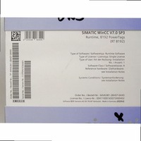 6AV6381-2BH07-0AX0 SCADA Runtime System Software for WinCC V7.0 SP3