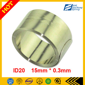 <span class=keywords><strong>XN</strong></span> Power Mainspring per orologio personalizza acciaio inossidabile SUS301 spirale piatta industriale a forza costante bobina riavvolgimento molla a strappo - Product Image 5