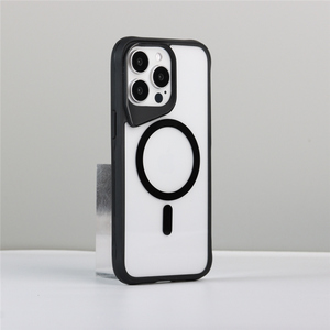 Funda Protectora para Cámara con Anillo Magnético de Acrílico TPU, Carcasa Trasera Mate Transparente para <span class=keywords><strong>iPhone</strong></span> 11 12 <span class=keywords><strong>13</strong></span> 14 15 <span class=keywords><strong>Pro</strong></span> Plus - Product Image 2