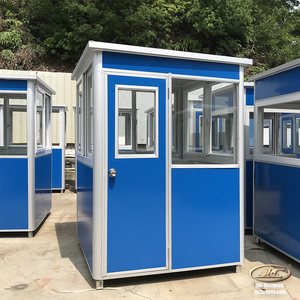 Cabina Prefabbricata per Guardie, Casetta di Sicurezza per Uso Esterno, Box di Sicurezza Portatile - Product Image 2