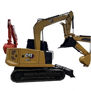 Excavadoras Cat 307.5 Usadas Listas para Trabajar, Excavadora Hidráulica de Cadenas Usada, Máquina de Construcción, Mini Excavadora Cat Usada - Product Image 1