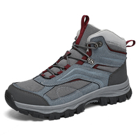 Fabricant chinois ODM OEM, chaussures de randonnée décontractées à tige haute en mesh, semelle TPR, bottes de randonnée pour hommes