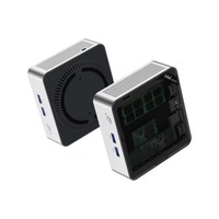 MiniPC OEM JB03 Intel Gold 7505 de 11.ª Generación, Mini Computadora de Doble Núcleo, DDR4 8GB, SSD de 128GB, Tipo-C, WiFi 6, RJ45, Win11 para Negocios