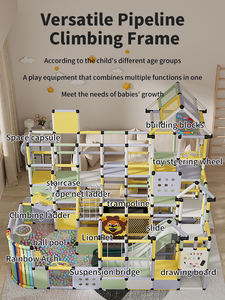 Structure d'<span class=keywords><strong>escalade</strong></span> écologique pour enfants, fosse à balles, toboggan en plastique d'intérieur, jouets d'<span class=keywords><strong>escalade</strong></span> pour bébés, jeu mural, école, centre commercial - Product Image 6