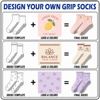Chaussettes de yoga personnalisées pour femmes avec semelle antidérapante à brides croisées, douces et respirantes, idéales pour le fitness en intérieur et la danse.