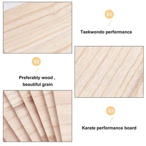 Tablas de madera de pino de 30x20cm, duraderas, para práctica de Taekwondo y Karate - Product Image 5