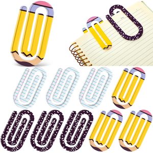 アクリル製ジャンボクリップ 4インチ 3個セット ブックマーカー ファイル整理 文房具 オフィス用 - Product Image 5