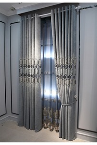 Rèm Châu Âu Hiện Đại Đơn Giản Thêu Lỗ Cao Cấp Nhẹ Sang Trọng - Product Image 3