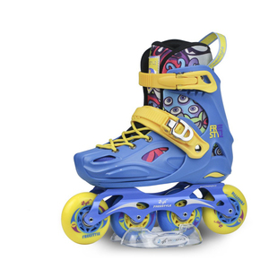 <span class=keywords><strong>Patines</strong></span> OEM Ajustables para Niños y Niñas, <span class=keywords><strong>Patines</strong></span> en Línea para Deportes al Aire Libre, Zapatos de Patinaje Artístico para Niños - Product Image 3