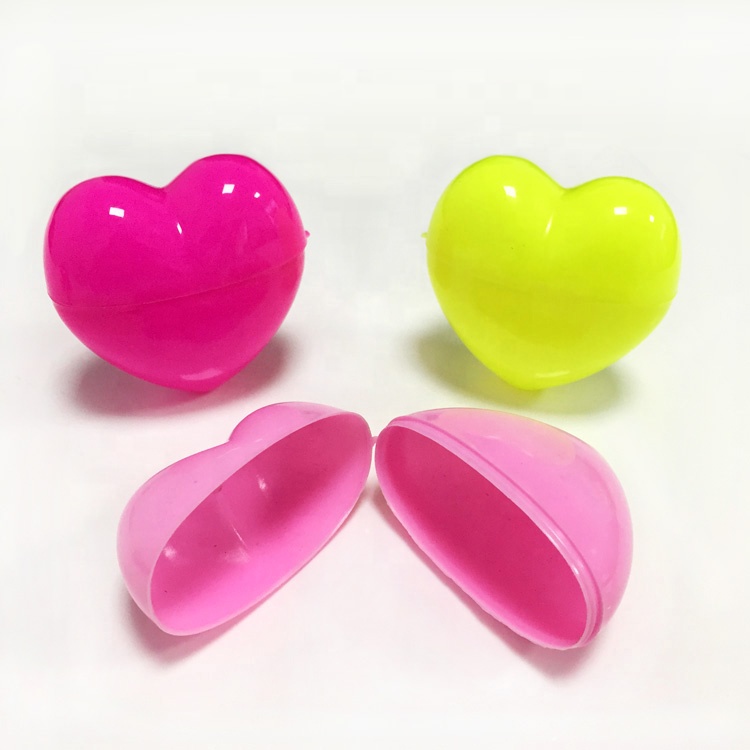 Пластиковый пищевой контейнер в форме сердца для мини-упаковки конфет