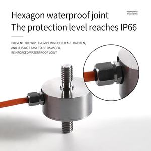 AM42A <span class=keywords><strong>Test</strong></span> Gerginlik Basınç Kuvveti, Körük Tipi Doğruluk %0,2 Paslanmaz Çelik Kuvvet Sensörü Yük Hücresi (0-20KG) - Product Image 6