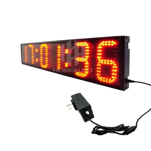 Hangzhou Honghao Pared electrónica Led Digital Año Mes Día Hora Minuto Segundo Temporizador de cuenta regresiva de 6 dígitos - Product Image 1