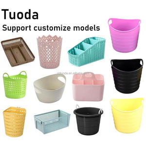 TD1 fabbrica personalizzare cesti di stoccaggio portatile cesto di plastica <span class=keywords><strong>per</strong></span> la casa cucina <span class=keywords><strong>bagno</strong></span> organizzazione ufficio - Product Image 6