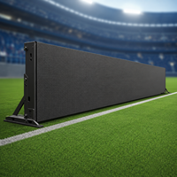 Écran LED couleur SMD P10 7000cd haute luminosité pour publicité périmétrique de stades de football en extérieur