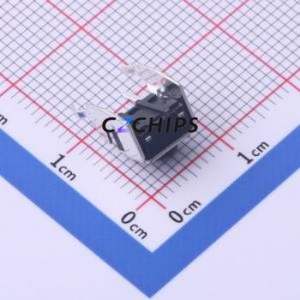 KH-6X6X5H-ZJ Tactile Switch Bent Lead Through Hole,6x6mm Switch Single Pole Single Throw Round Button Right Angle Insert 6mm - Product Image 2