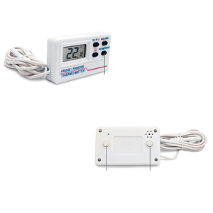 Dd1405 Temperatuur <span class=keywords><strong>Alarm</strong></span> Elektronische Digitale Display Koelkast Thermometer Sonde Vriezer <span class=keywords><strong>Alarm</strong></span> Food Timers Keuken Thermometer - Product Image 3