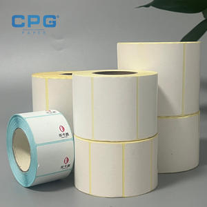 Factory Wholesale 4x6 Thermal Label <b>Roll</b> BPA Free Waterproof Shipping Packages Thermal Label 100x150 for Logistics - Product Image 1