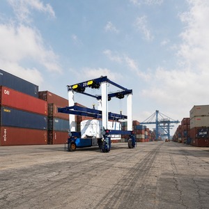 Grue portique multi-usage à pneus en caoutchouc de 120 tonnes, portée de 50 m, électrique et diesel, pour roulery, prix de gros - Product Image 5