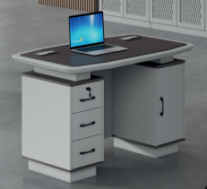 Giá tốt nhất kích thước nhỏ nội thất văn phòng 1.2 mét Bàn nhân viên bàn máy tính 1/2/4 người làm việc trạm bàn gỗ - Product Image 3