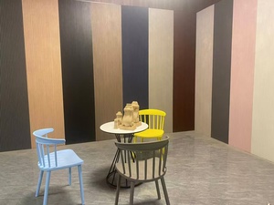 Dọc WPC rãnh tấm Tường bên ngoài Gỗ nhựa composite Slatted tường ốp ngoài trời - Product Image 3