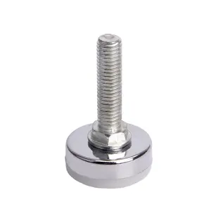 High Quality Wholesales Plastic Adjustable Screw Furniture Glide And Leveling Feet Glides For Chair Leg