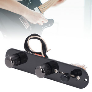 Piastra di controllo della <span class=keywords><strong>chitarra</strong></span> caricata precablato interruttore a 3 vie per parti di <span class=keywords><strong>chitarra</strong></span> elettrica <span class=keywords><strong>Telecaster</strong></span> nero - Product Image 2